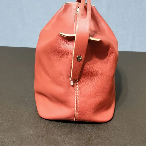 Loewe red leather hand bag - Picture 5 of 10
